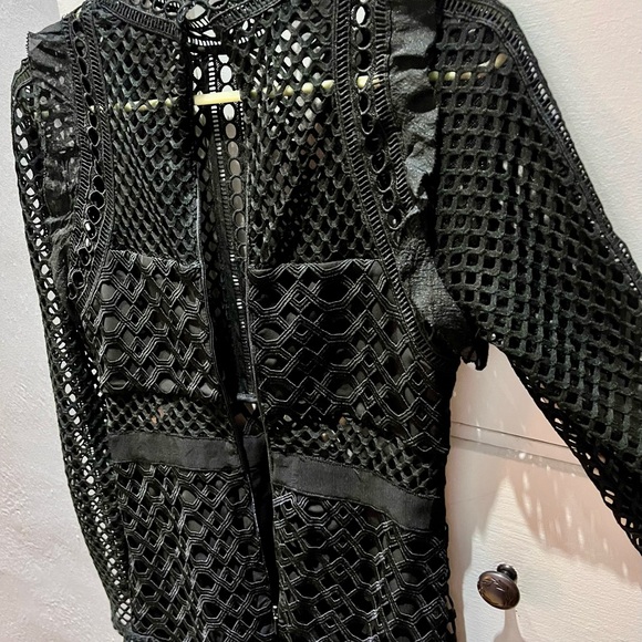 Self portrait black lace dress - Picture 5 of 6